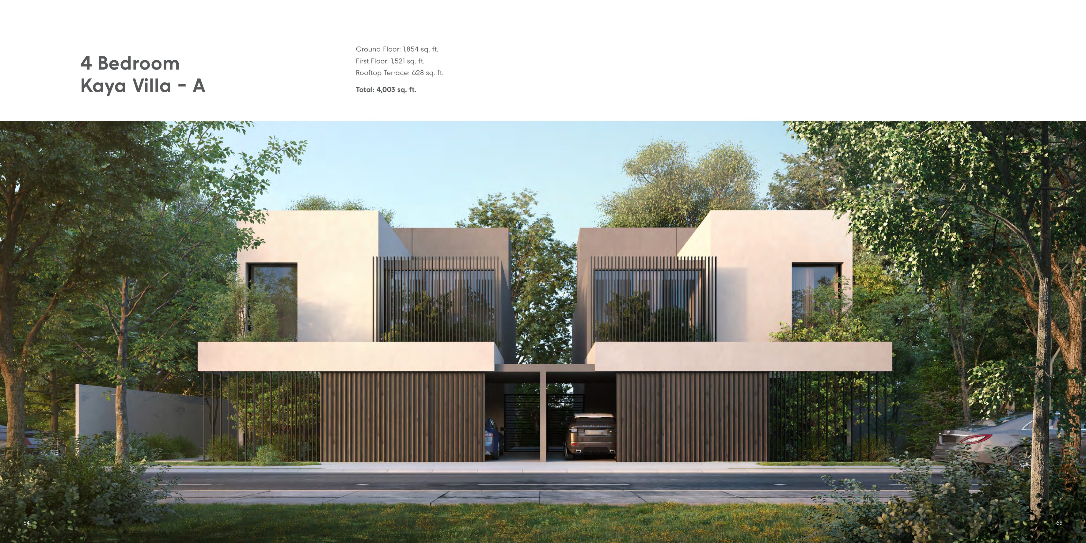 4 Bed Villa (No Pool)